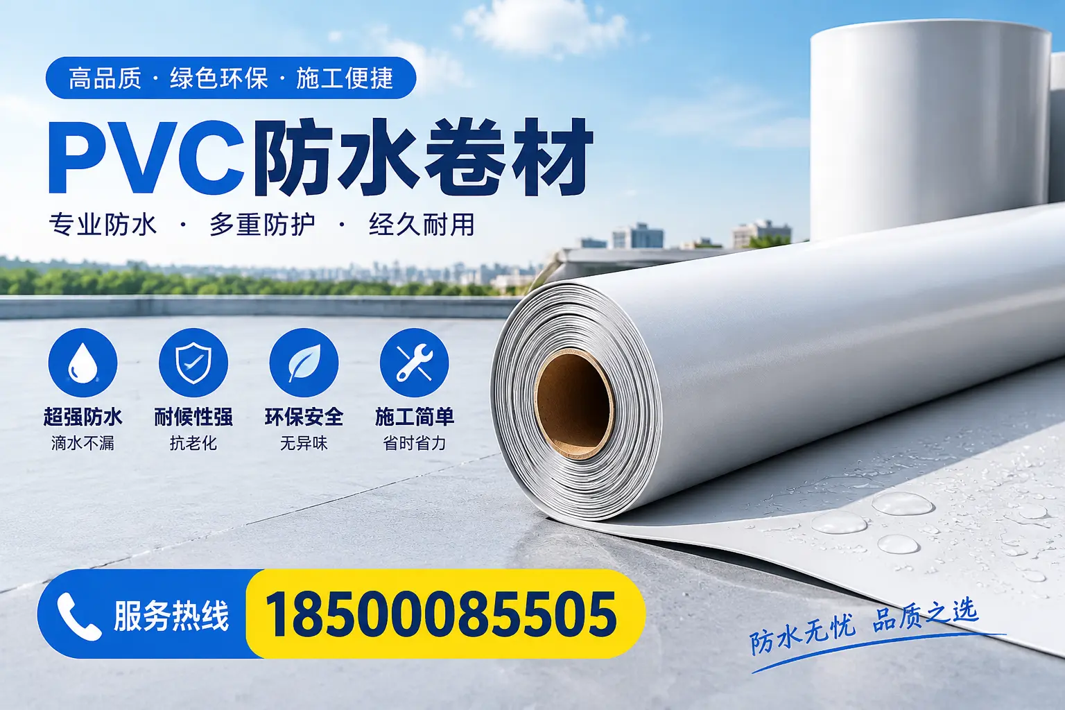 选用PVC防水卷材时需要避开的常见误区，特别是在赣州